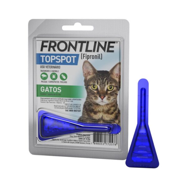 Antipulgas e Carrapatos Spot-On para Gatos