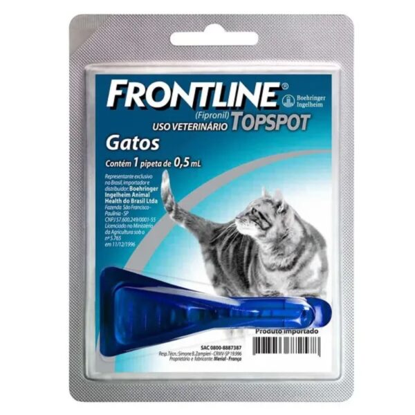 Antipulgas e Carrapatos Spot-On para Gatos