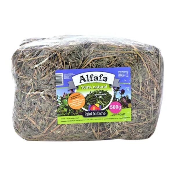 Feno de Alfafa Natural 500g